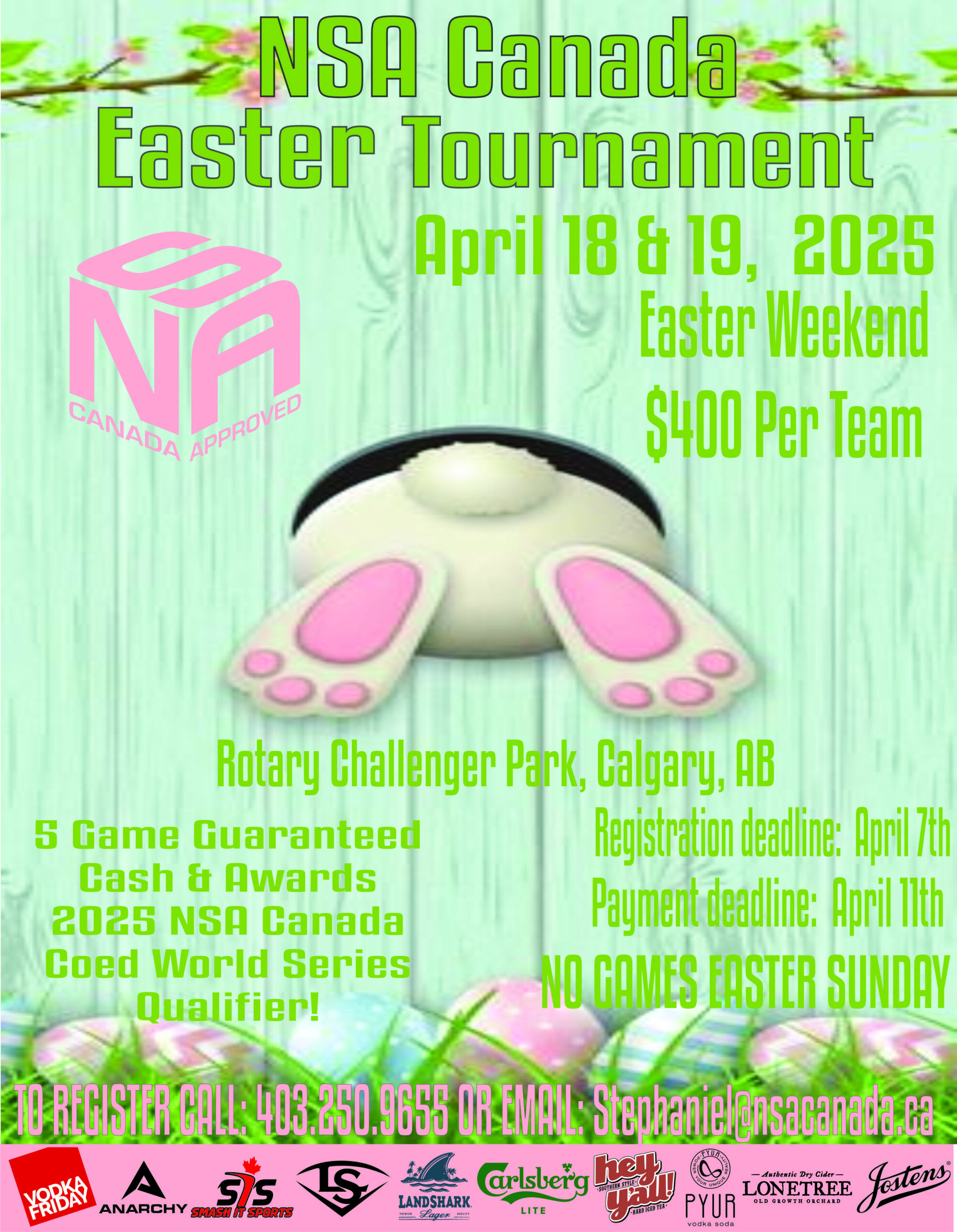 NSA Calgary Easter Tournament 2025 NSA Canada